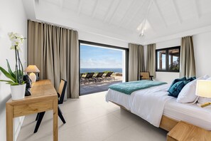 2 bedrooms, iron/ironing board, free WiFi, bed sheets - Villa Ma'O | Ocean View - Located in  Magnificent Vitet with Private Pool (Vitet)