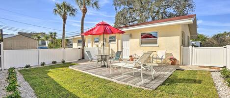 Façade de l’hébergement