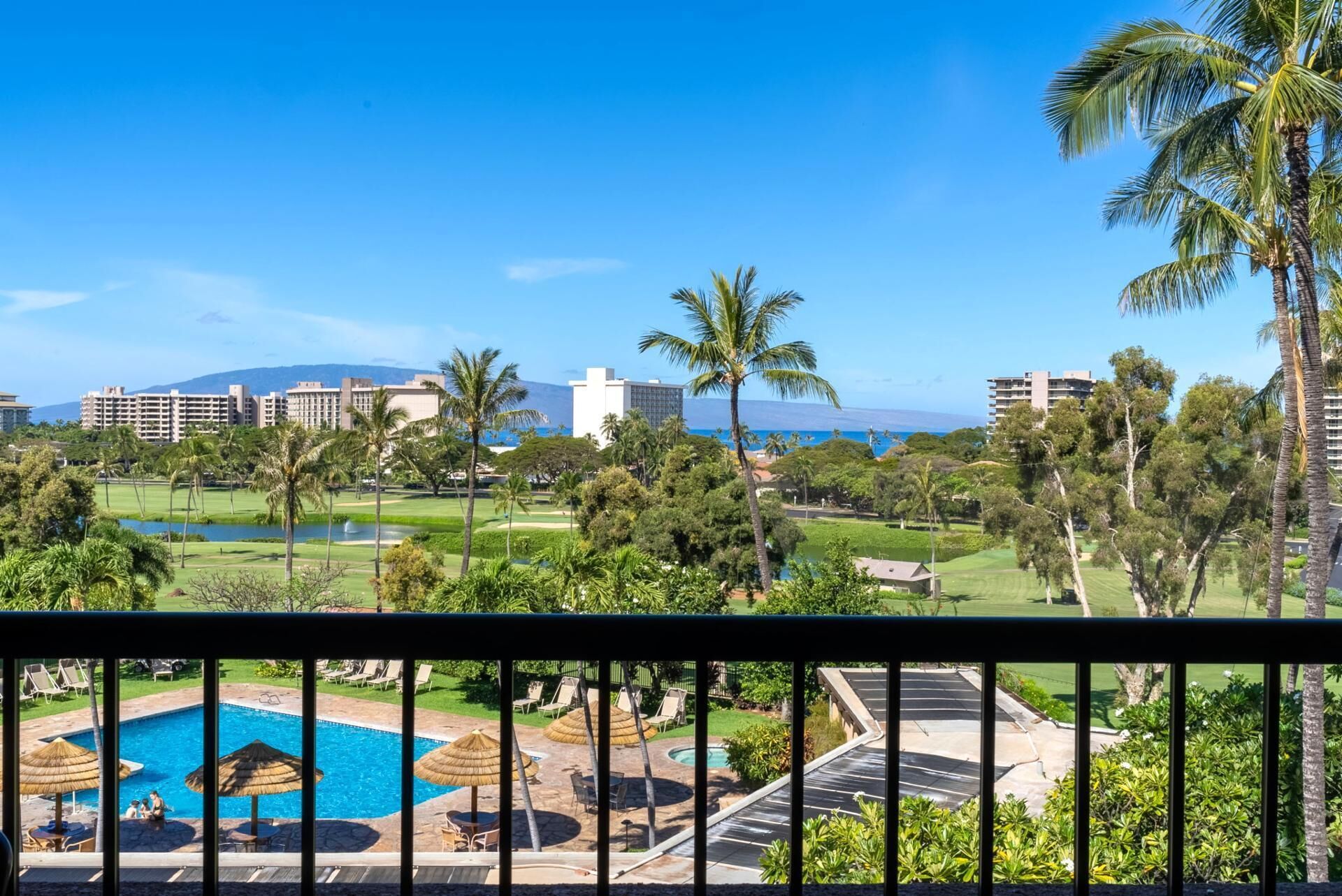 Condo, 2 habitaciones, balcón, vista parcial al océano (KRO-K302) | Terraza o patio