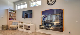 帕薩迪納豪華小屋 w/ 壁爐及烤架