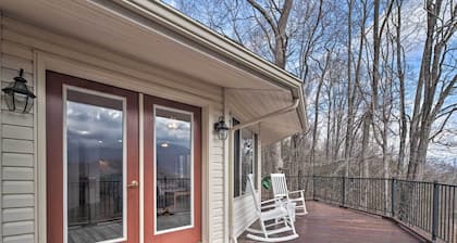 Charming Burnsville Apt w/ Mountain Views & Deck!