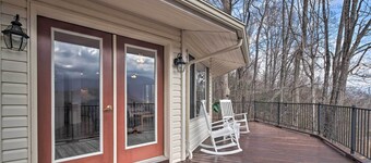 Charming Burnsville Apt w/ Mountain Views & Deck!