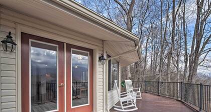 Charming Burnsville Apt w/ Mountain Views & Deck!