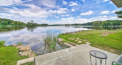 Peaceful Horicon Studio w/ Rock River Access!
