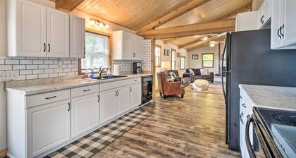 Waterfront Onamia Retreat w/ Dock & Fire Pit!