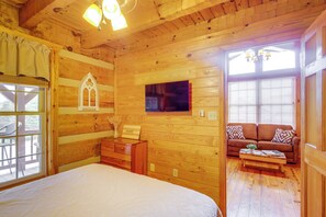 House (1 Bedroom) | Interior - Rivers View - Cherokee Lake Cabin w/ Fire Pit! (Bean Station)