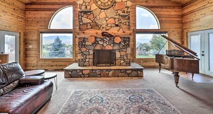 Luxe Heber City Cabin + Hot Tub & Guest House