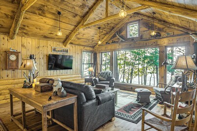 Quiet Lakefront Conover Cabin Near ATV Trails