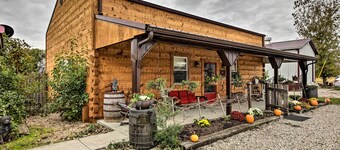 'the Bovard Lodge' 오하이오 강 근처의 서정적인 오두막!