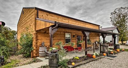 'the Bovard Lodge' Rustic Cabin Near Ohio River!