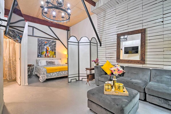 Apartamento (0 Bedroom) | Zona de estar