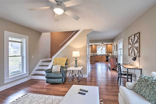 House (2 Bedrooms) | Interior - Lovely Finger Lakes Vacation Home Near Seneca Lake (Himrod)