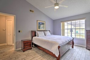 Lejlighed (3 Bedrooms) | 3 soveværelser, strygejern/strygebræt, sengetøj