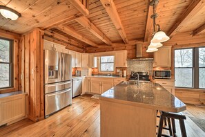 House (4 Bedrooms) | Interior - Decks & Mountain Views: Waynesville Getaway! (Waynesville)