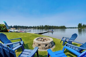 Front of property - The Rookery - Dreamy Home w/ Private Dock! (Yelm)