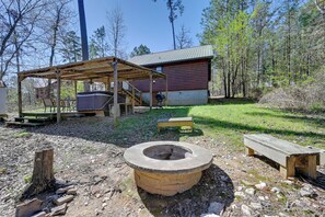 House (1 Bedroom) | Interior - Broken Bow Cabin w/ Hot Tub & Fire Pit, Near Lake! (Broken Bow)