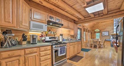 Riverfront Lewiston Cabin w/ Stone Fireplace!