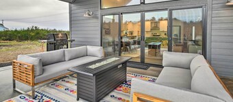 Modern Ocean Shores Getaway With Dock!
