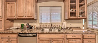 Spacious Ruidoso Retreat on 6 Gated Acres!