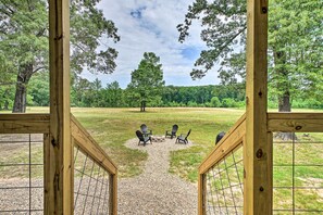 Apartment (0 Bedroom) | Interior - Broken Bow Cabin on 15 Acres w/ Stocked Fish Pond! (Broken Bow)