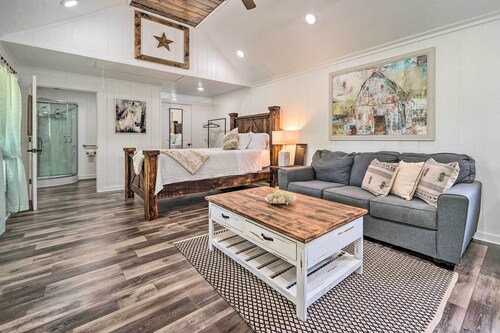 Broken Bow Cabin on 15 Acres w/ Stocked Fish Pond!