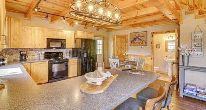 Modern Cabin w/ Grill Near Golf & Bass Fishing!