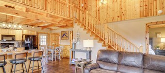 Modern Cabin w/ Grill Near Golf & Bass Fishing!