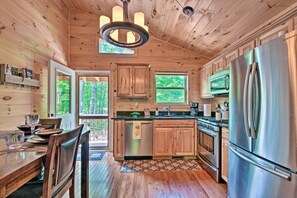 House (1 Bedroom) | Interior - Custom Mtn Cabin by Hiking/motorcycle Routes! (Murphy)