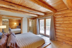 Interior - Hand-crafted Cabin w/ Whitefish Lake Views! (Whitefish)