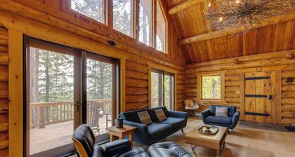Hand-crafted Cabin w/ Whitefish Lake Views!
