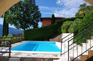 Pool - Vacation home with private grounds and pool with panoramic views in Tremosine (Tremosine)