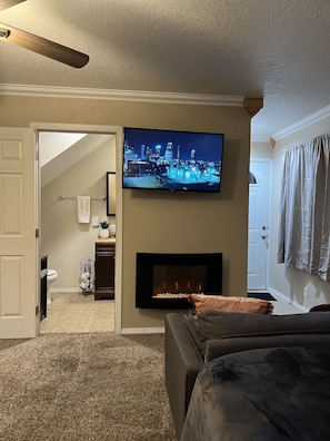 1 Schlafzimmer, Bügeleisen/Bügelbrett, kostenloses WLAN, Bettwäsche