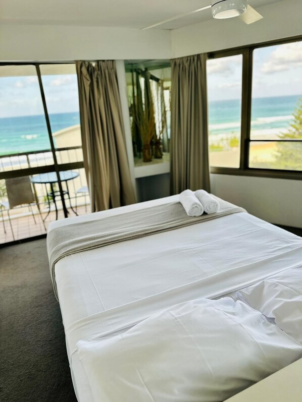 1 bedroom, iron/ironing board, bed sheets
