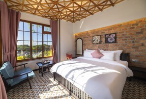 Departamento familiar, 2 habitaciones | Ropa de cama hipoalergénica y tabla de planchar con plancha 