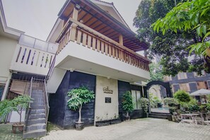 Fachada del alojamiento