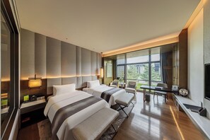 Superior Twin Room | Premium bedding, down comforters, desk, free WiFi - XIONGAN INTERNATIONAL HOTEL (Baoding)