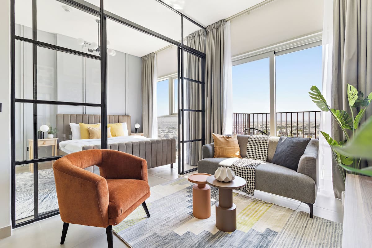 Business Apartment - Collective T2 615 | 1 slaapkamer, lakens van Egyptisch katoen, luxe beddengoed