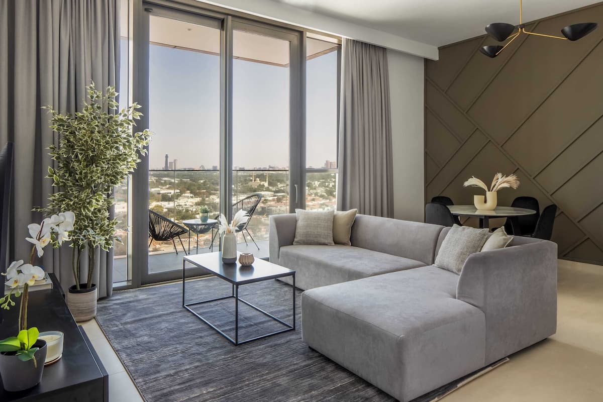 Downtown Views 1602 | Living area