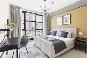 Business Apartment Standpoint A 402 | 1 bedroom, premium bedding, in-room safe, individually decorated - Silkhaus Standpoint, Downtown Dubai (Dubai)