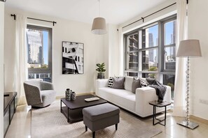 Business Apartment Standpoint A 301 | Living area - Silkhaus Standpoint, Downtown Dubai (Dubai)