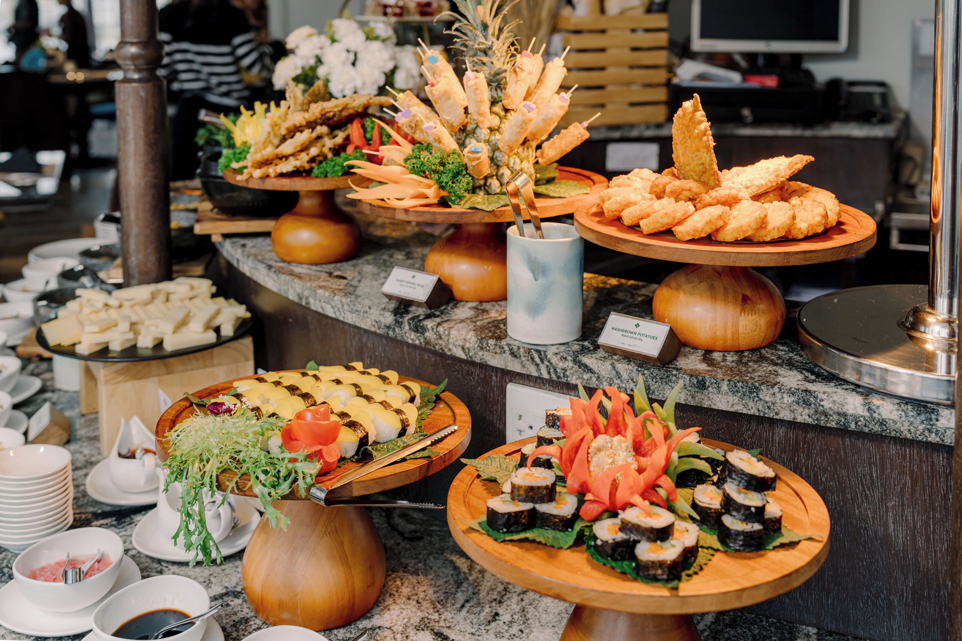 Breakfast buffet