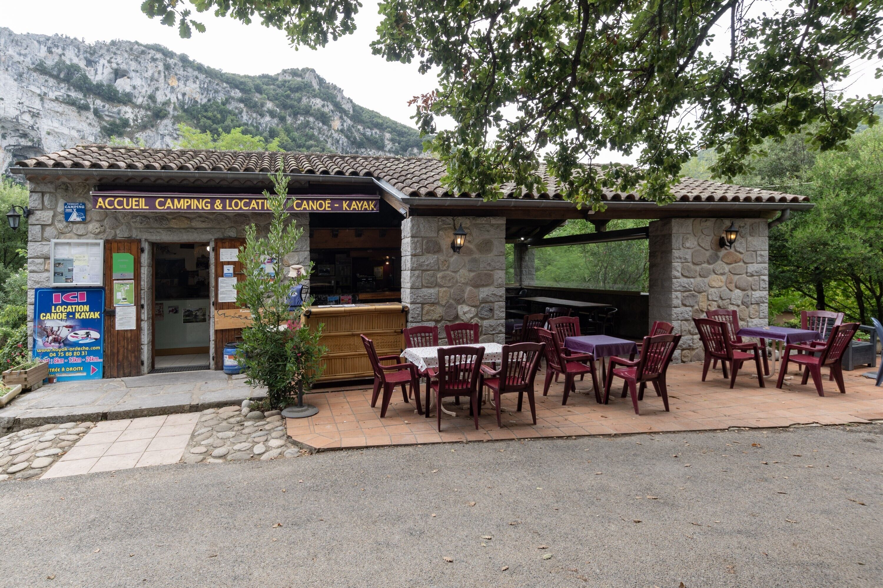 Opções para refeição ao ar livre