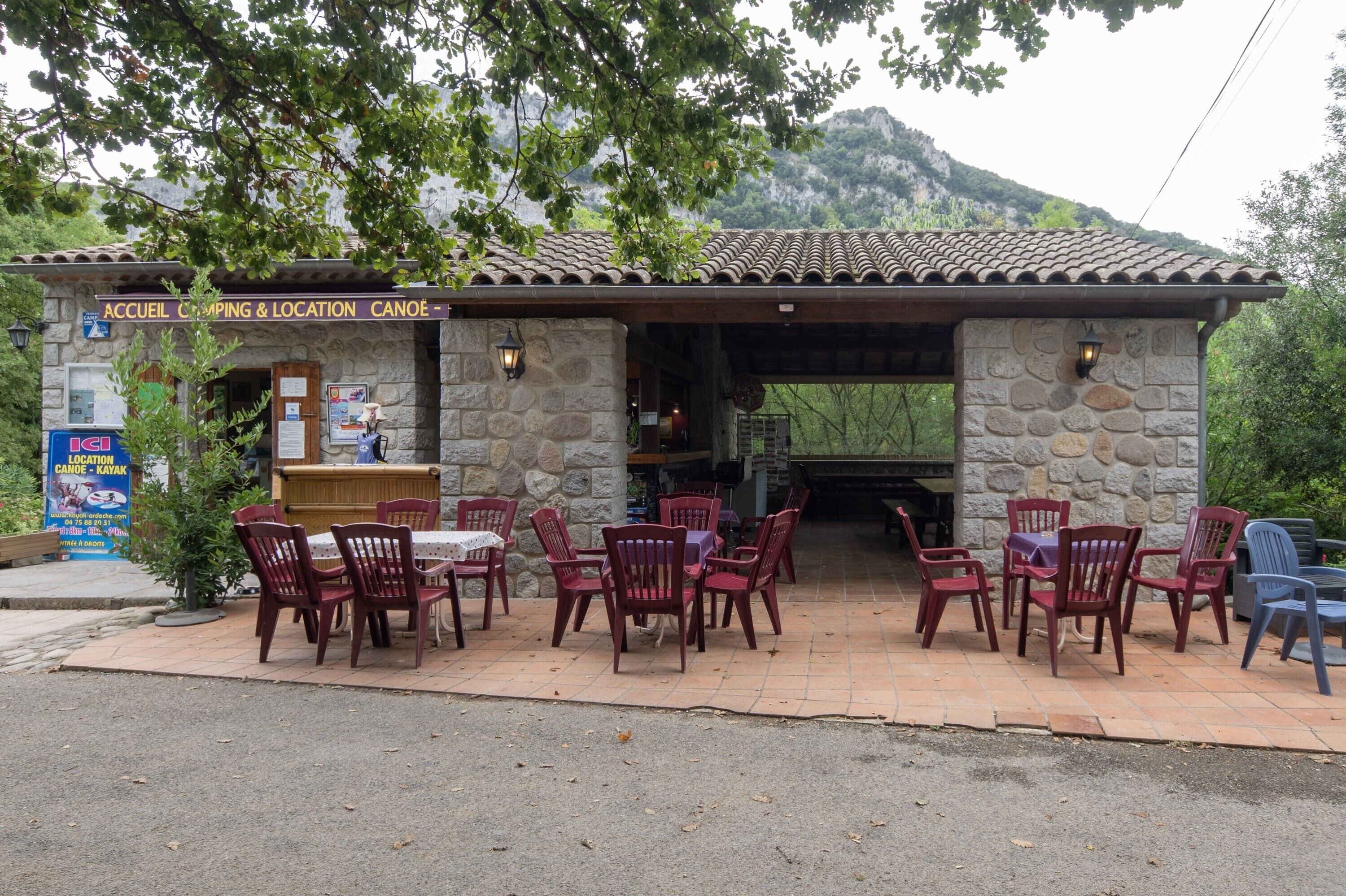 Opções para refeição ao ar livre