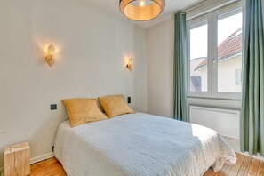 1 bedroom, free WiFi, bed sheets - Apartment 'Le Dauphin' with Wi-Fi (Pornichet)