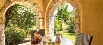 Studio Apartment 'A Merula -  In Calvi' with Shared Pool, Balcony and Air Conditioning