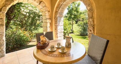 Studio Apartment 'A Merula - In Calvi' with Shared Pool, Balcony and Air Conditioning