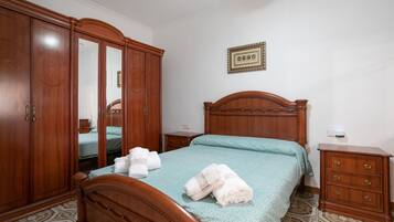 3 habitaciones, wifi gratis y ropa de cama