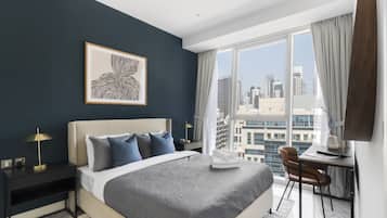 1 bedroom, premium bedding, in-room safe, individually furnished