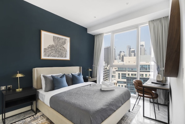 Business Apartment The Pad 810 | 1 bedroom, premium bedding, in-room safe, individually furnished