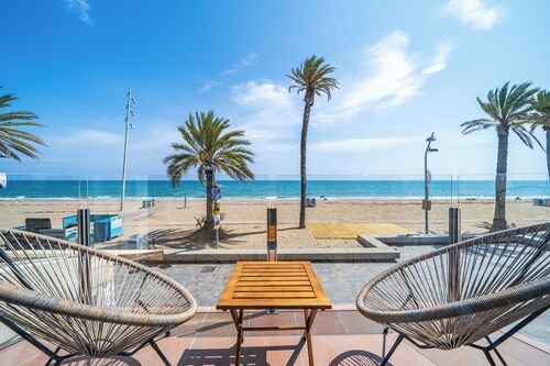 La Casa del Pescador Calafellmar with Sea View, Wi-Fi and Air Conditioning